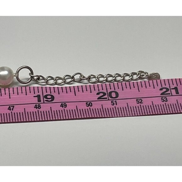 Lucas Lamenth black Faceted Glass Pearl Natural Stone Necklace LUC 925 AL4.2 - Picture 15 of 16